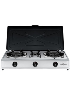 Cocina Vitrokitchen 360IB  3 fuego  Triple inox  B