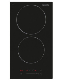 Inducci  n Cata ISB3102BKA  2 zonas  29 8x52cm