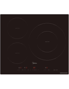 Inducci  n Midea MIH740T467K0  3 Zonas  60cm  32cm