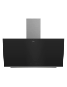 Campana Beko BHCA96641BBHS  90cm  Inclinada  Negro