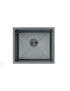 Fregadero Nova SIENA5043N  1C 50X43  Inox negro