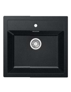 Fregadero Mepamsa CUBO 56 53 NEGRO SINTETICO