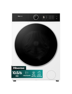 Lavasecadora Hisense WD5I1045BWQ  10 5 6kg  1400rp
