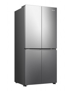 Frigo 4P Hisense RQ5P470SEIE  179X80cm  E  Inox