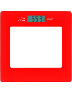 Bascula Ba  o JATA 290R BASCULA CRISTAL MARCO ROJO