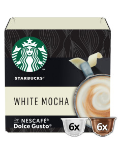 Capsula Starbucks DG Sbux Latte White Mocha  12Cap