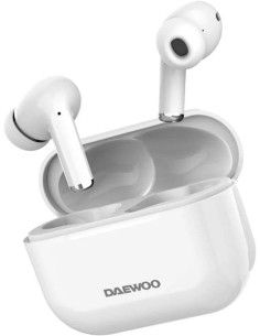Auriculares bluetooth Daewoo dw2001 boton blancos
